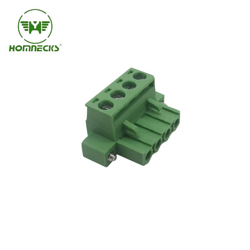 pluggable screw terminal block