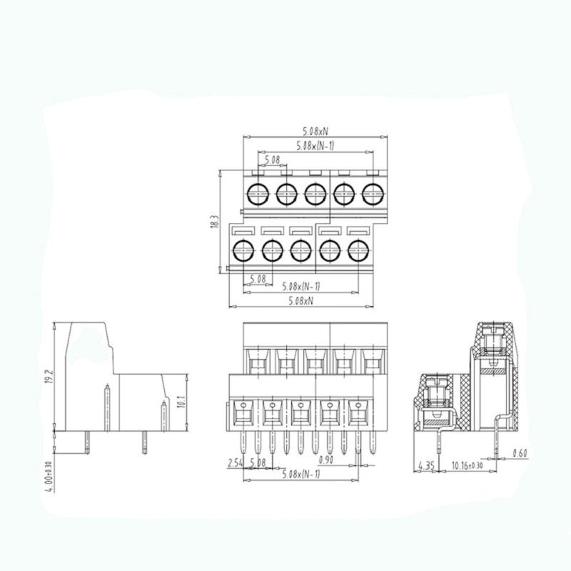 barrier terminal block connector