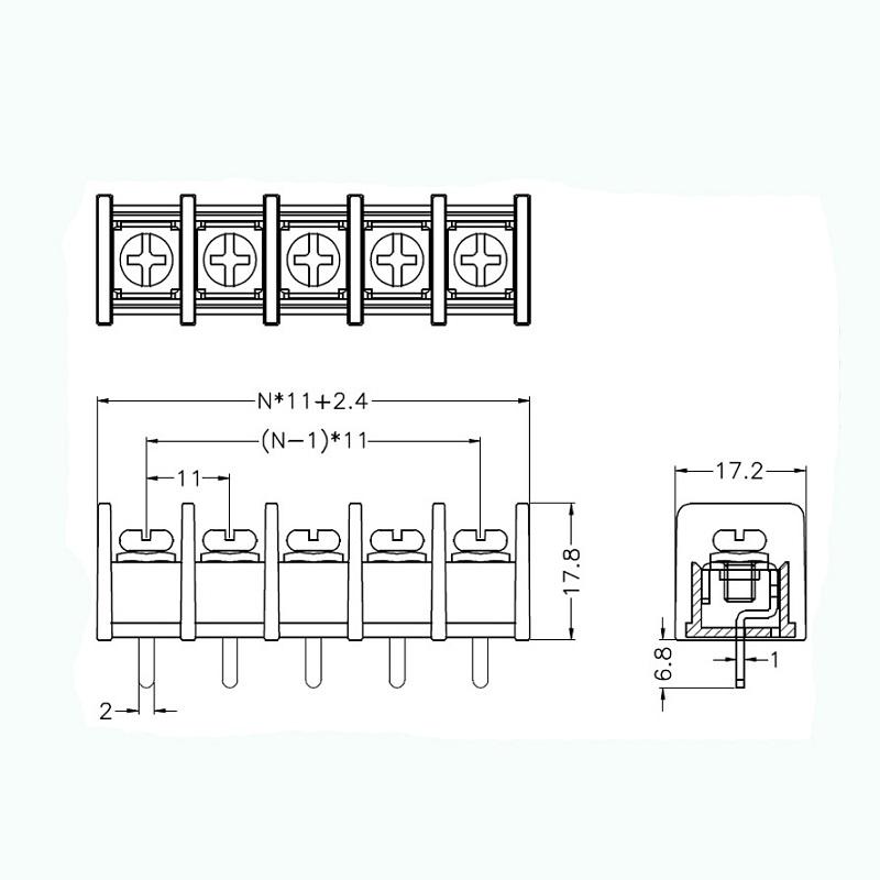 barrier screw terminal block